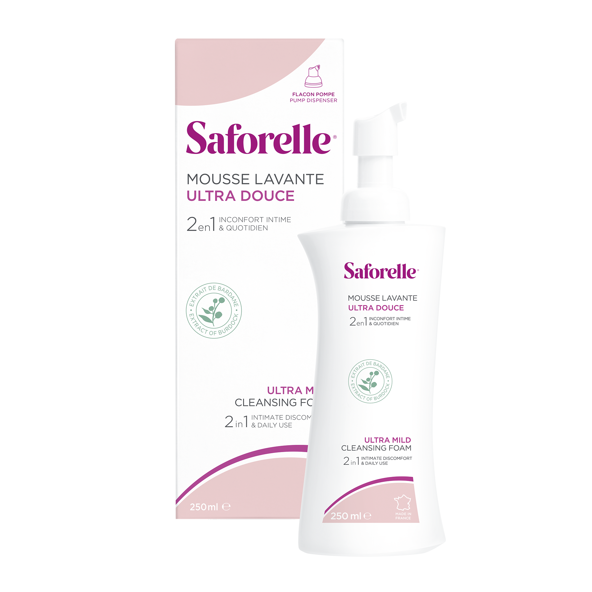 Saforelle Mousse Lavante Ultra Douce